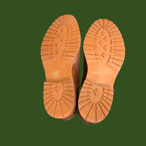 De Marchi Calzatura Men’s Brown Leather Lace-Up Boots | Italian Made Size 12 - Picture 5 of 10